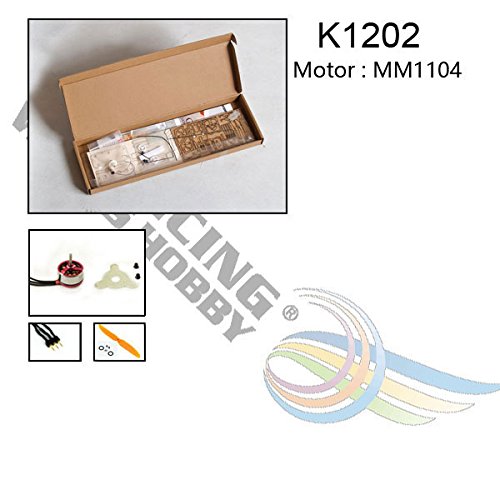 DW Hobby Micro Indoor Balsa Wood Electric Building Airplane Cessna L-19 445mm Wingspan Balsa Laser-Cut Aircraft Un-Assembled for Adults (K1202)