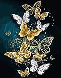 Hochwertiges Material: Das Diamond Painting Kit besteht aus einer umweltfreundlichen, ungiftigen und klar durchsichtigen Leinwand, die wasserdicht, gut strukturiert und nicht leicht zu falten ist. Mit umweltfreundlicher Schmelzklebepaste haben die Diamanten eine starke Viskosität und lassen sich nicht leicht abfallen.