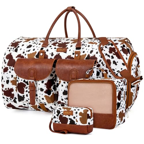 Garment Bag for Travel Convertible Carry on Travel Duffel Bag for Men Women