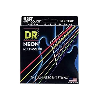 DR String MCE-9 Multi-Color Jeu de cordes pour guitare electrique – Image 2