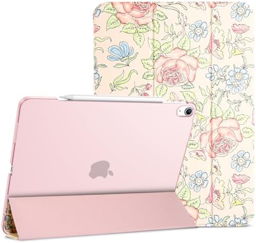 ProCase Hülle für iPad Air 13 Zoll M4/M3/M2 (2026/2025/2024), Dreifache Schutzhülle Case für 13" iPad Air M4 2026/ M3 2025/ M2 2024, Dünn Leicht Smart Cover mit Translucent Frosted