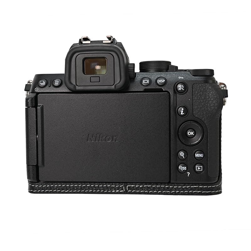 Amazon.co.jp: SIUTATDSH カメラケース 銀付牛革 適用 Nikon ニコン