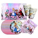 🍰【Design creativo】Il design è molto apprezzato dai bambini di tutte le età. Perfetto per le feste di compleanno dei bambini, creando un'atmosfera fantastica per voi. È una scelta ideale per dessert, pasti e bevande per feste.