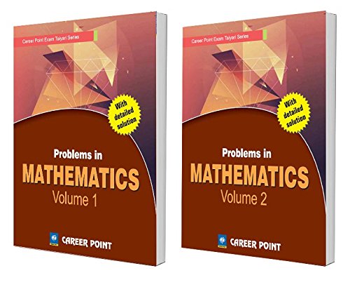 Problem in Maths (Set of 2 Books) For IIT-JEE (Main & Advanced) By Career Point Kota [Paperback] Career Point Kota