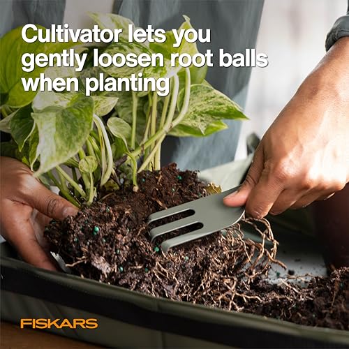 Fiskars 3-Piece House Plant Cultivating Tool Set for Indoor Gardening - image 6