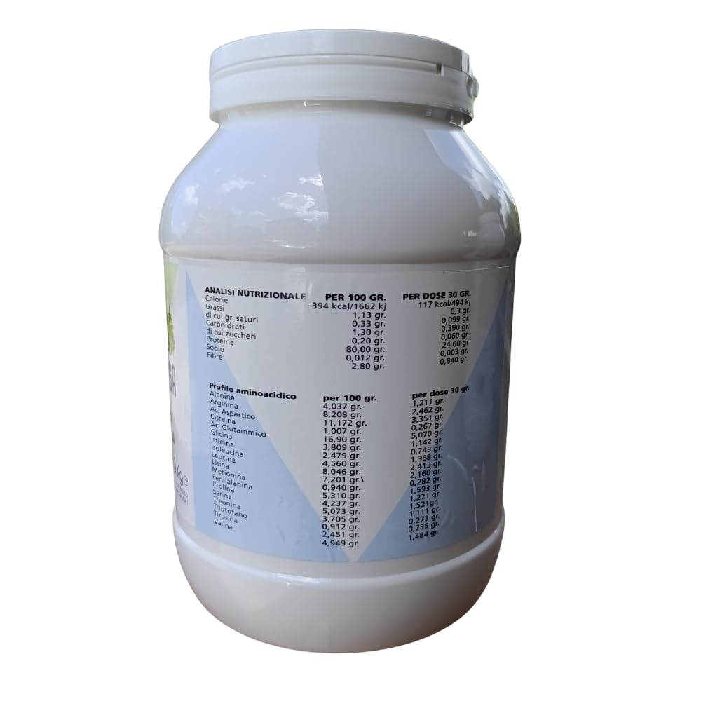 Proteine &Moringa Scen 80% Proteine vegetali 80% Raw, vegan, senza zuccheri isolato proteico di pisello e riso aroma vaniglia 1 kg. dolcificato con stevia (1)