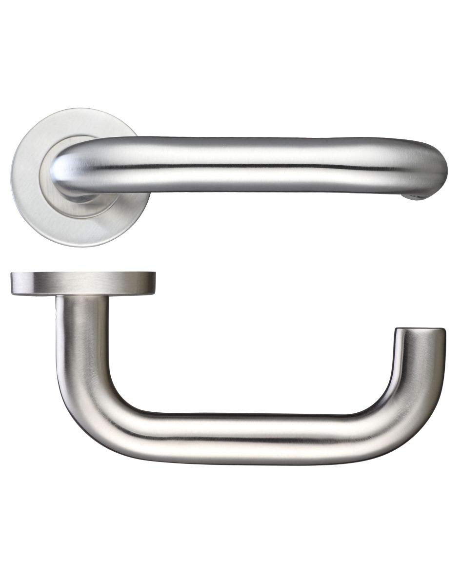 Zoo Hardware 19mm Return to Door Lever On Rose