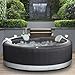 MSPA Whirlpool Camaro, 204x204x70 cm – Aufblasbarer Whirlpool für 6 Personen mit 138 Massagedüsen, PTC-Heizung, UV-Desinfektion & Rhino-Tech 6-Schicht-Material | Selbstaufblasend, Digitale Steuerung