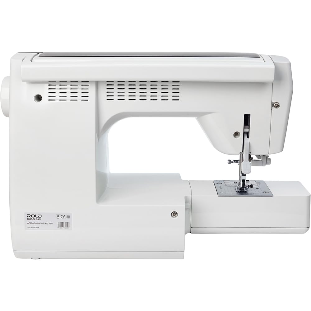 ROLD S900 Computer Nähmaschine mit Touchscreen Display | 180 Nähstiche | 8 Knopflöcher | automatischer Fadenabschneider | 70W Servo Motor | Nadeleinfädler