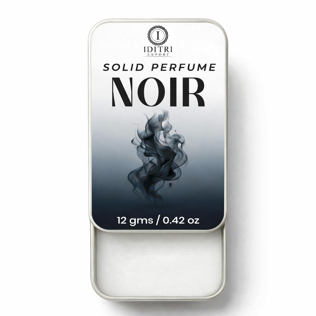 Solid Perfume V Noir | Peach momosa | Alcohol Free Wax Perfume Balm, Long Lasting Pocket Fragrance Tin 12g, Non Greasy Smooth Glide, Travel Friendly | Date Night | Office Wear-picture-29