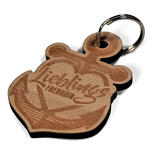 Preisvergleich Produktbild Schlüsselanhänger "Lieblingsfreundin"