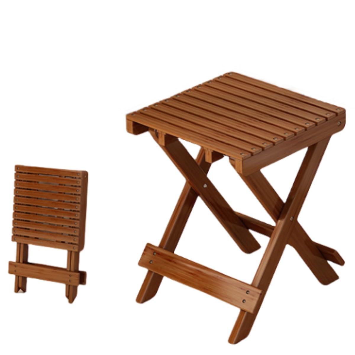 Banco de ducha de madera de teca impermeable para baño, spa, jardín, sala de estar, asiento para personas mayores, taburete interior (M+), duradero, elegante, diseño antideslizante para mayor