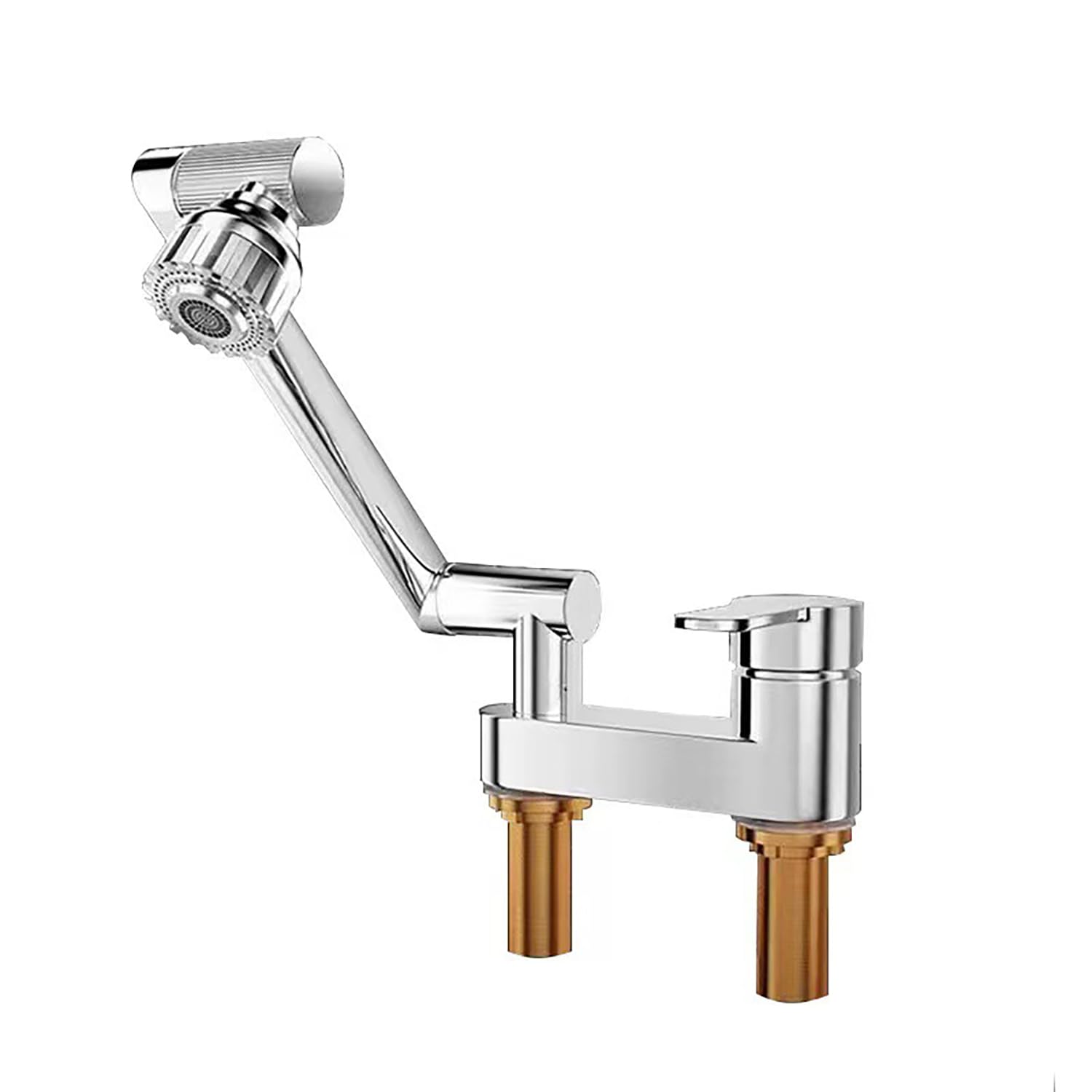 Kitchen Tap, Kitchen Mixer Taps with 360° Swivel Spout Sink Tap