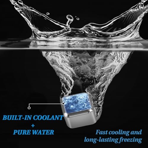 Whisky Steine Set, 4 Whiskey Steine & Zange, Geschenke für Männergeschenke,Geburtstagsgeschenk Mann,Whisky Zubehör - Eiswürfel Wiederverwendbar