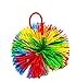 Sportime - 1449454 Rub R String Ball, Multiple Color, 4-1/2