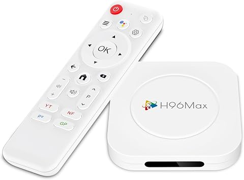 Android 14.0 TV Box 2026, LEFFOT M1 Plus 4K UHD Streaming Device for TV, | 4GB RAM 128GB ROM, Smart TV Box with 2.4G/5G WiFi 6, BT 5.4, Voice Control, HDR10, RK3528 Quad Core A53