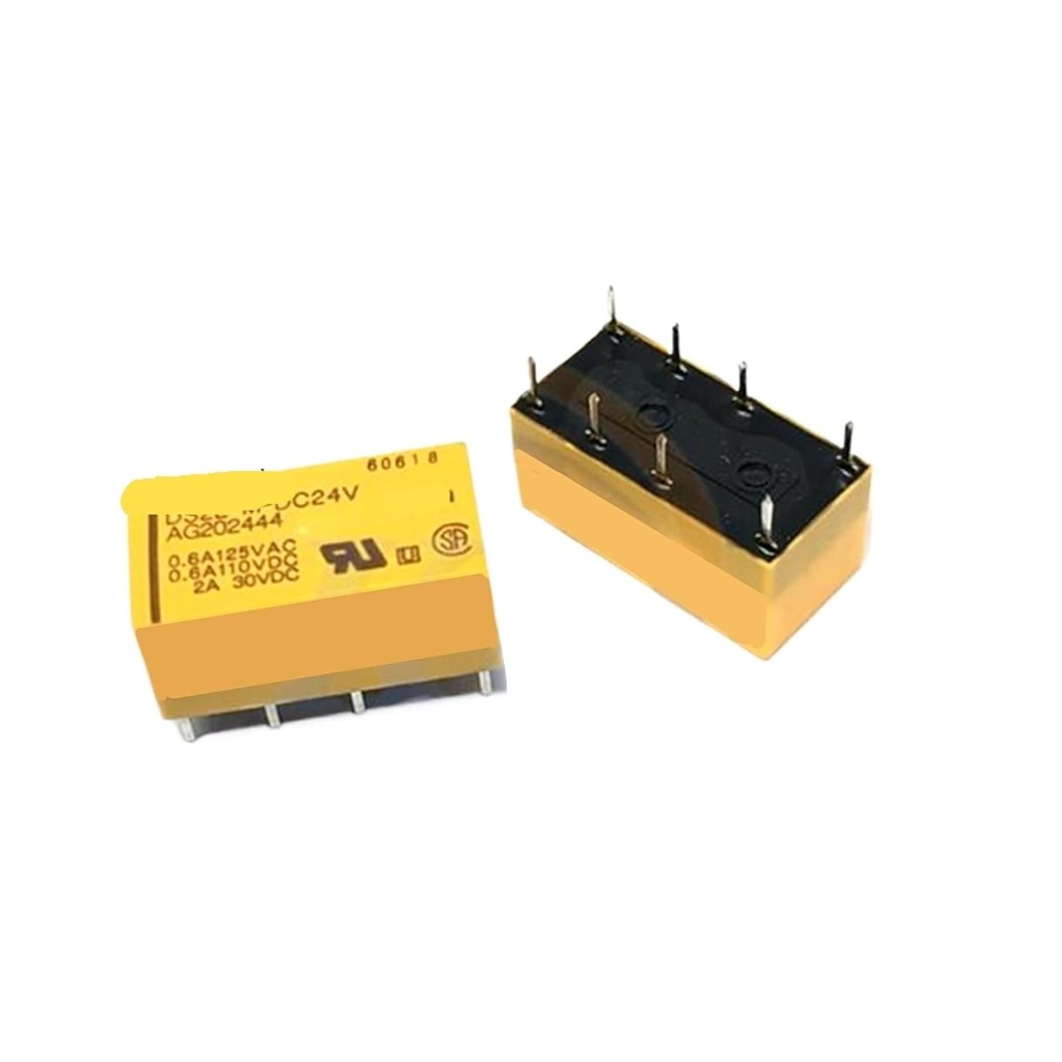 2PCS/lot elay DS2E-S-DC5V DS2E-S-DC12V DS2E-S-DC24V DS2E S DC5V DS2E-S 5VDC 12VDC 24VDC 8PIN(DS2E-M-DC24V)