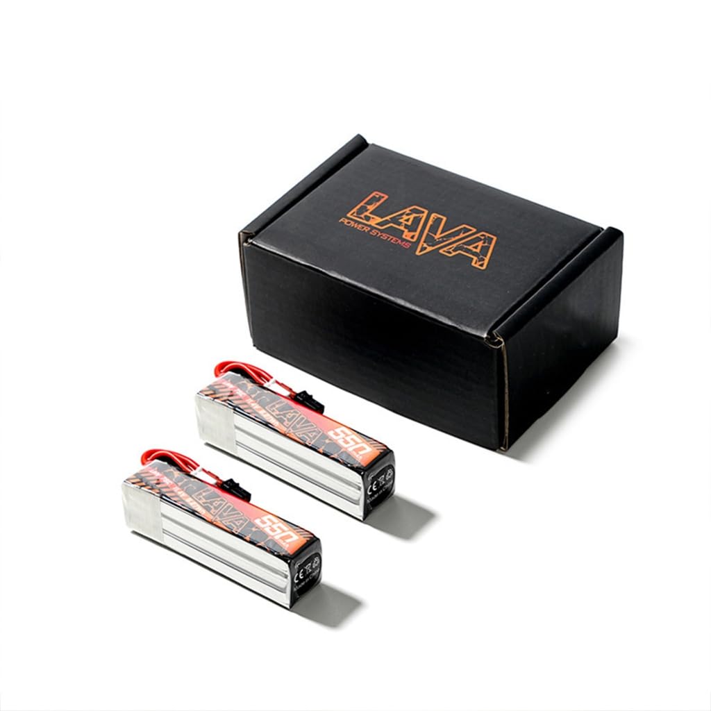 Batterie 2-4S LiHV UAV 550mAh Capacité 75C pour UAV de course rapide