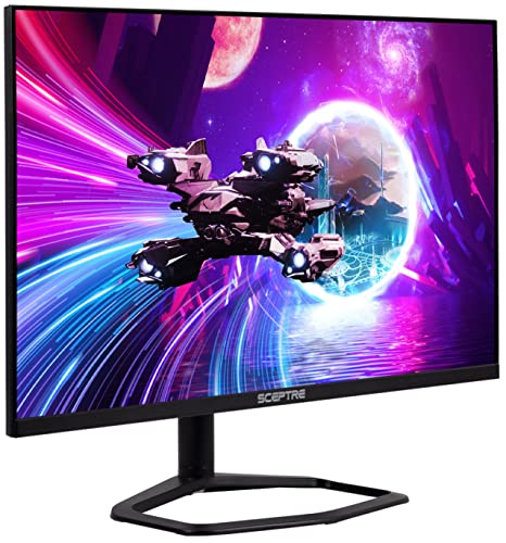 Sceptre 27 Inch 240Hz 1080P Gaming Monitor Amd Freesync Premium Hdmi Displayport, Height Adjustable Build-In Speakers Gunmetal Black (E275B-Fwd240) #TOP2