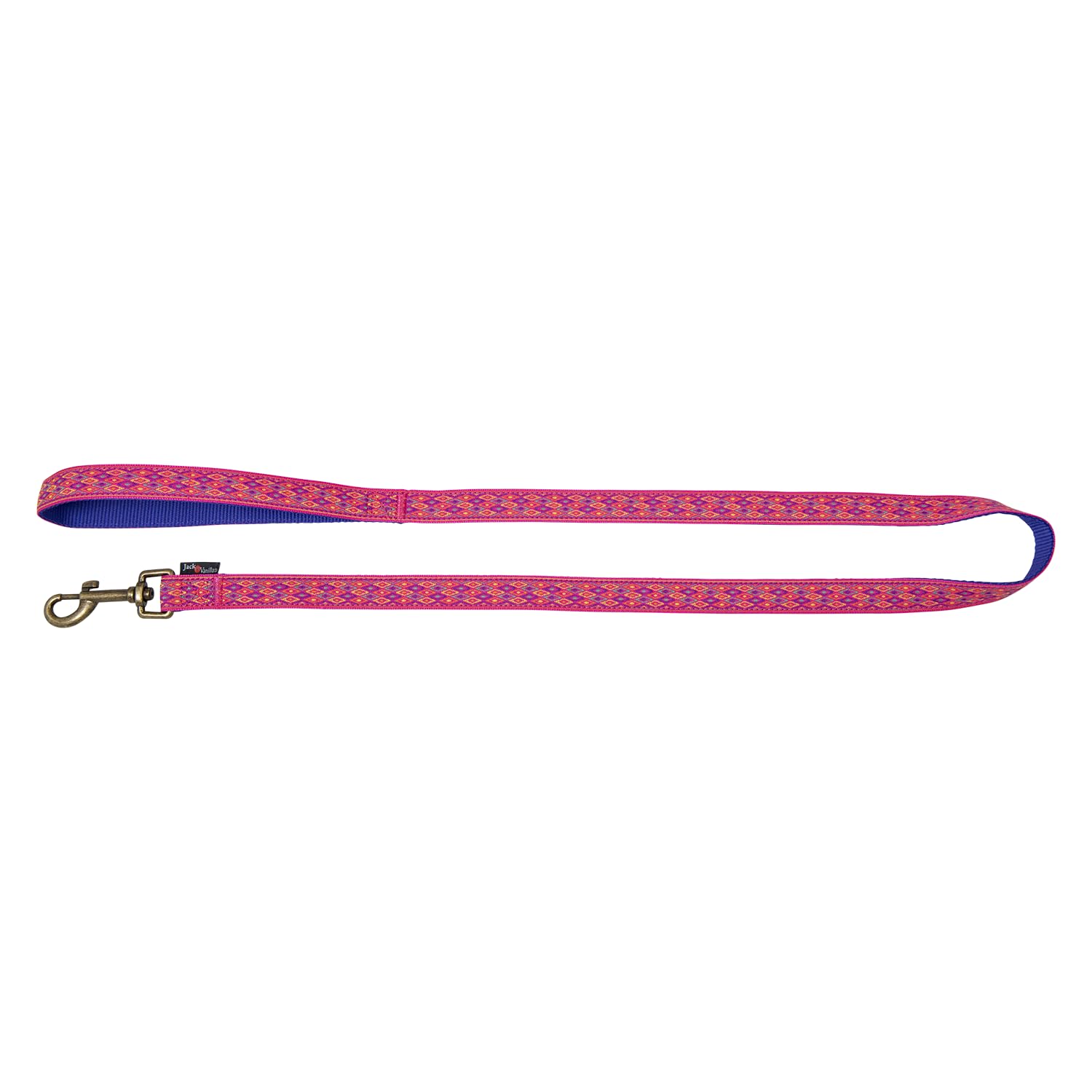 JACK AND VANILLA, Dog Lead, Ibiza Model, Fuchsia, Size L, 20 mm x 120 cm
