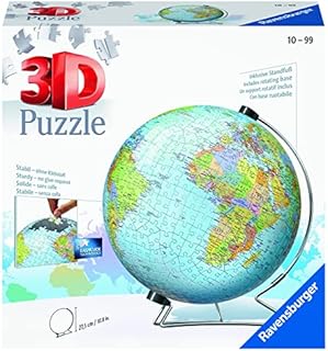 Ravensburger The Earth 540 Piece 3D Jigsaw Puzzle for Kids and Adults - Easy Click Technology Means Pieces Fit Together Perfectly