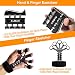 ALMAH Handtrainer Fingertrainer 5-Pack, Unterarmtrainer Griffkraft Trainer Set, Verstellbarer Grip Trainer, Finger Trainingsgerät, Fingerstrecker, Trainingsring und Stressabbau-Griffkugel