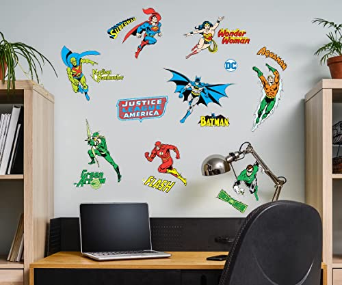 Justice League Movable Vinyl Diy Wall Art Stickers Set - Walls, Windows, Doors #TOP11