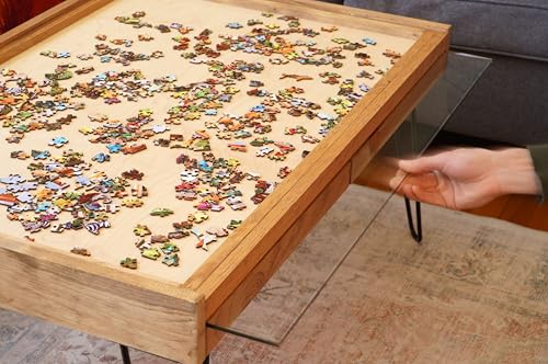 Treeline Designs Rustic Puzzle Table