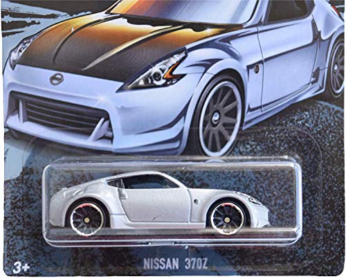 Hot Wheels Fast & Furious Nissan 370Z Plateado miniatura 2