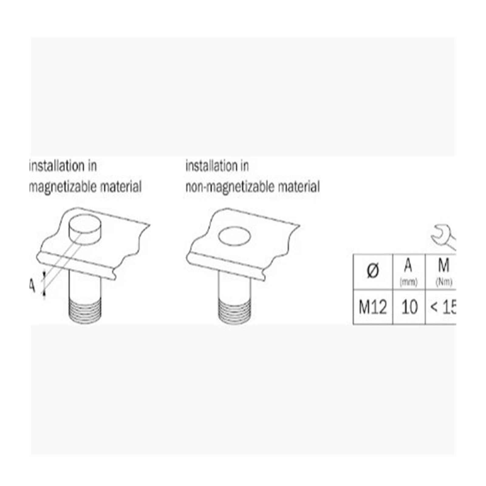 Interruptor magnético MM12-60APS-ZUK 1040069 Sensor magnético Original