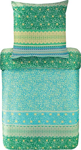 Bassetti Bettwäsche | ATRANI V2 / V1 Grün - 135 x 200
