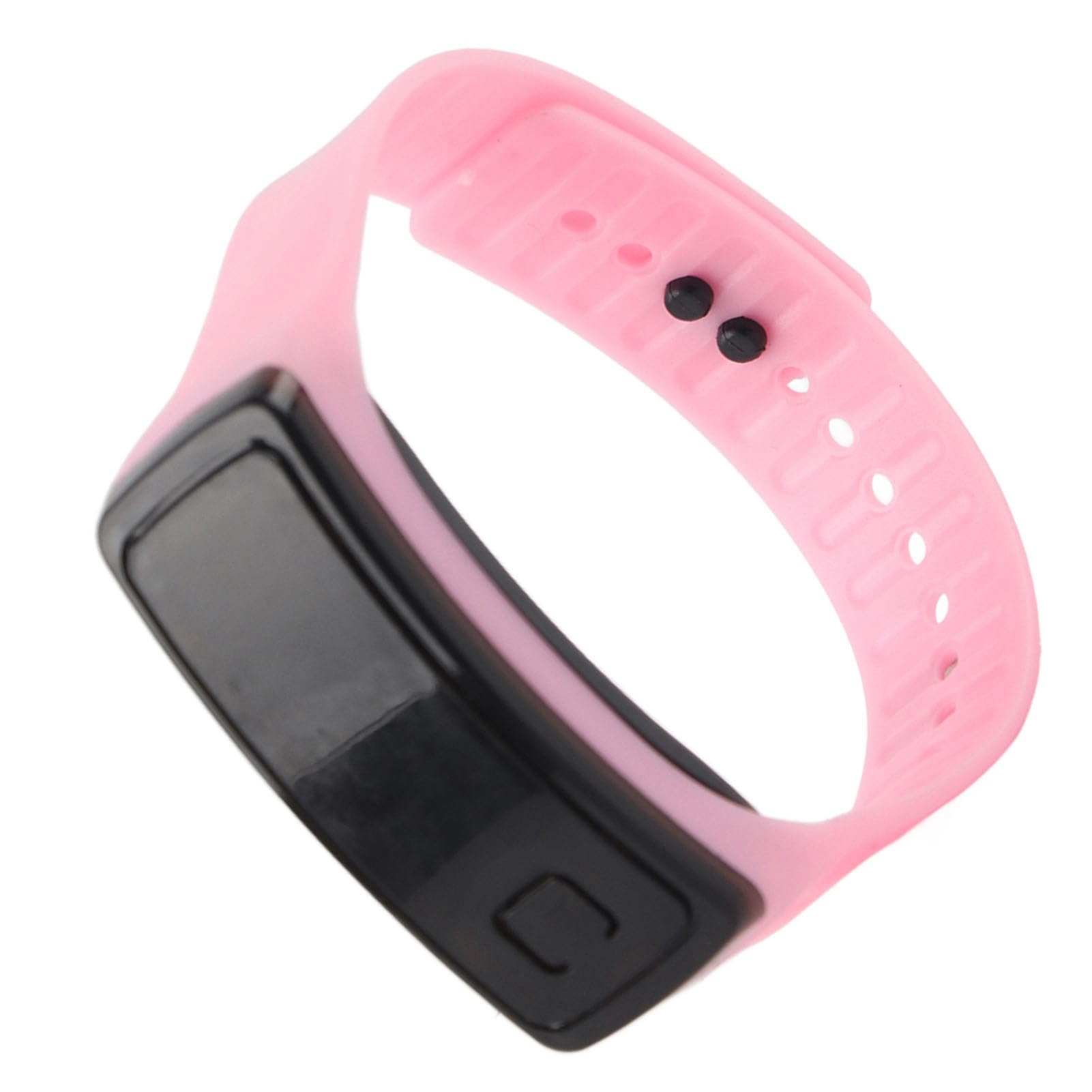 GOTOTOP LED Digital Watch, Silicone Strap Digital Display Sports Watch with LED Light 12-Hour Dial Electronic Display for Sport, Night Running, Step Counter ()