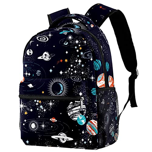 Sac à dos voyage licornes étoiles et porte-bouteille ergonomique enfant