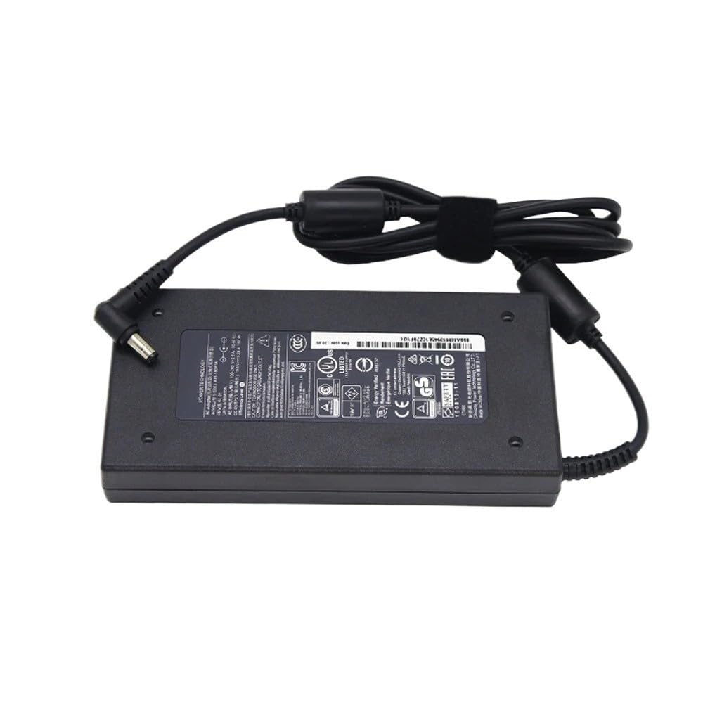 180W 19.5V 9.23A A15-180P1A Laptop Adapter Charger for CHICONY A17-180P4A ADP-180MB K for MSI GS70 GE62 GS63 WS60(UK Plug)