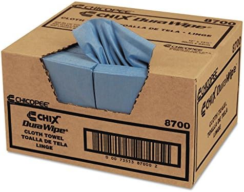 Chix Dura Wipe Cloth Blu12quot;X13 1/2quot; 400/Cs image 2