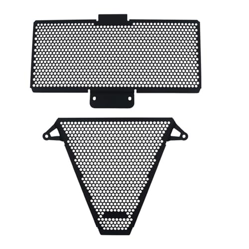 HOOBN Cache calandre Moto Protecteur de radiateur de Moto, Couvercle de calandre adapté à Ducatii Streetfighter Street Fighter V2 2022 2023 (Size : No Mark)