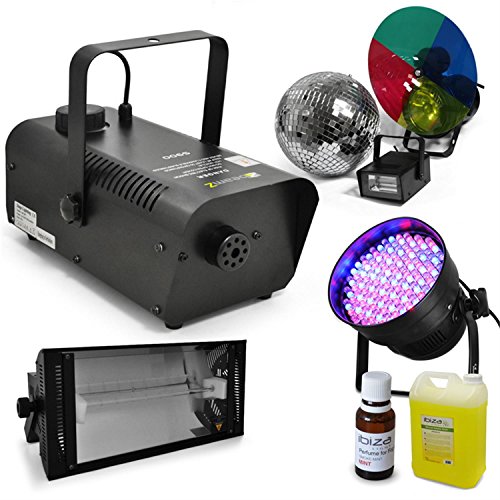 electronic star Set de iluminación Castor Luz estroboscópica DMX