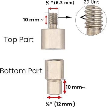 12 mm Single Cap Rivet Die Set for Manual Hand Press Machine