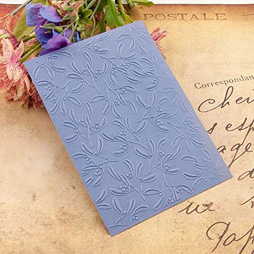 7Pcs Leaf Flower Plastic Embossing Folder Diy Craft Template Molds Stamp Stencils Scrapbook Paper Cards Photo Album Making Tool Embossing Folders Handmade Art Craft Supplies Decorating Mold #TOP4