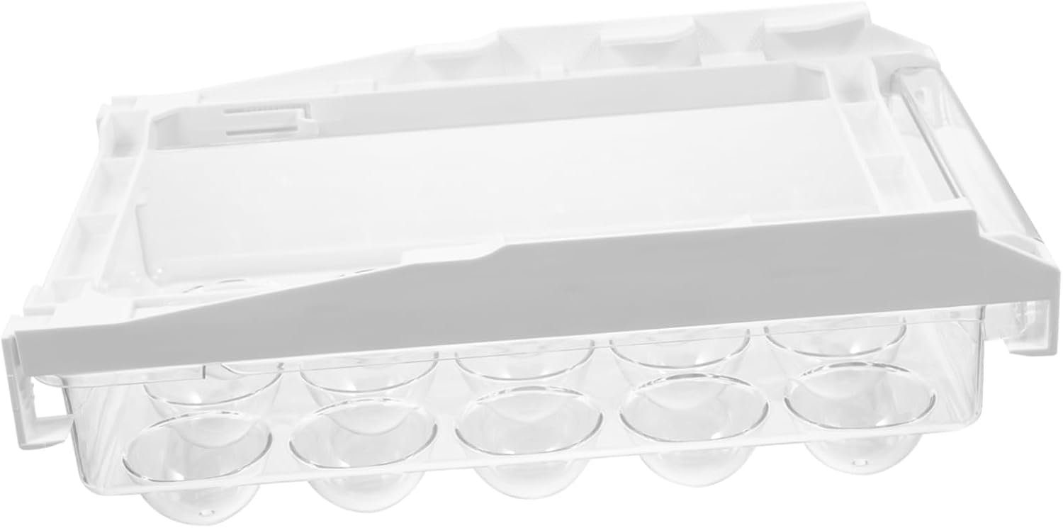 1pc Holder Hanging Storage Container for Refrigerator Pet Material Prevents Cracking Easy to Install for Kitchen Organization