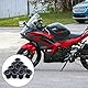 WJUAN 20 Stück Motorrad Windschild Befestigung Schrauben, M5 x 16mm Motorrad Windschutzscheiben Bolzen, Zwei Farben, Motorradverkleidung, mit Schraubenschlüssel, Verkleidungsschrauben