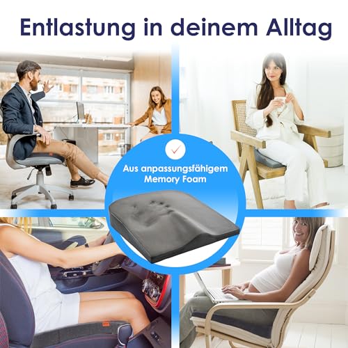 DYNMC you Keilkissen H3 aus Memory Foam für Bürostuhl – Bild 5