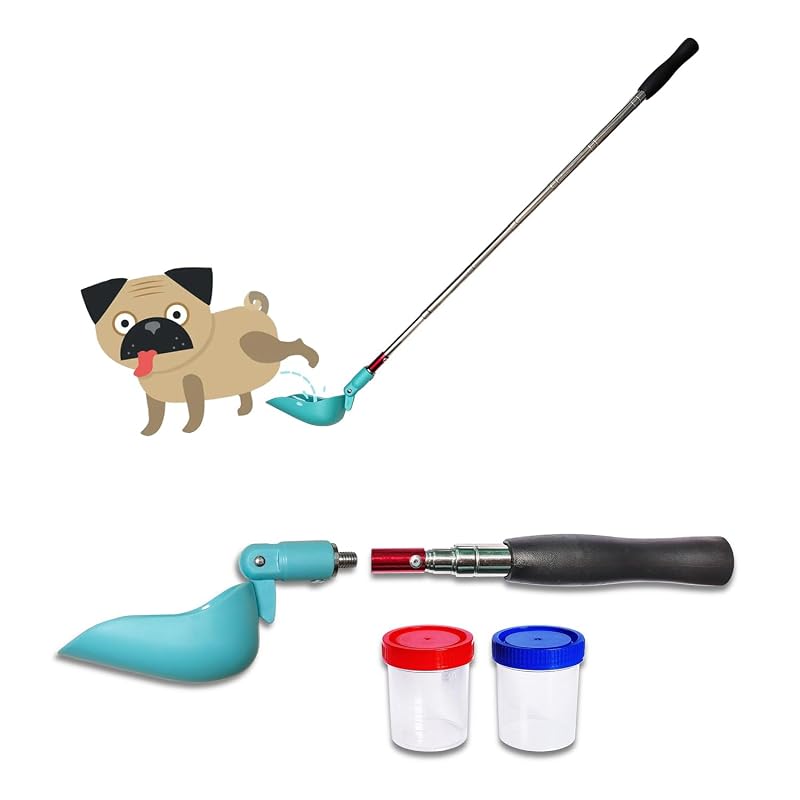 Coletor de Urina Telescópico e Rotativo para Cães e Gatos QMARK DUC-S-R, 76,2 cm