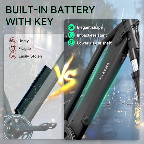 Image of TST Electric Bike for Adults, 1000W /750 Peak Ebike with 36V 10.4 /7.8Ah Battery, up to 50 Miles Range 25 MPH Electric Bicycle, 7 Speed, 26 inch E Bike for Commute