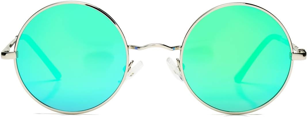 COASION Small Round Polarized Sunglasses Women Men image 4