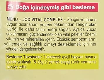 Vitakraft Menü Paraket Yemi 1000 G