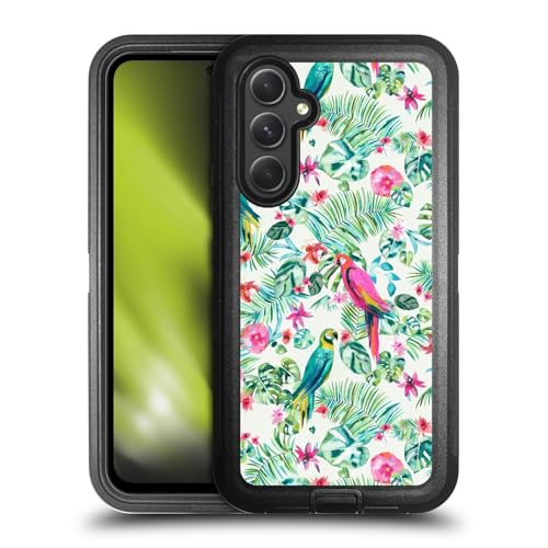 Étui antichoc Samsung Galaxy A54 5G Ninola Perroquets Tropicaux