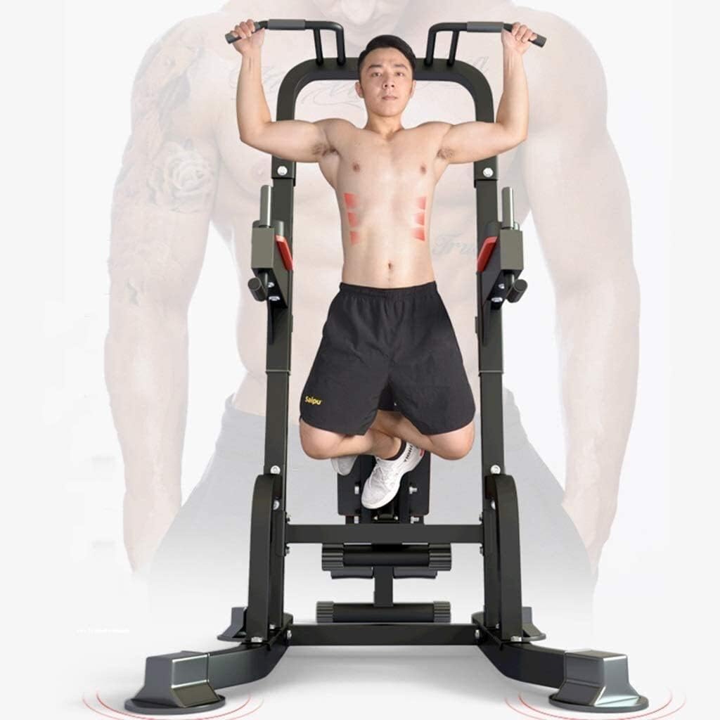 Pull Ups Indoor Pull-Ups Household Heavy Single Parallel Bars Multifunctional Adjustable for The Elderly Children Unisex (Size:13590225cm)