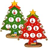 🎁 Emballage Cadeau, Prêt à Offrir - Présenté dans un emballage festif, cet ensemble de sapins en bois est une solution cadeau de Noël complète et raffinée. C'est le présent idéal pour des collègues, des enseignants, des voisins ou toute personne aimant les décorations de goût.