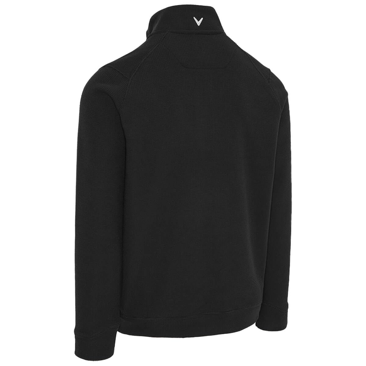 Callaway Golf Suéter térmico Manga Larga Cremallera 1/4 y diseño Waffle Hombre